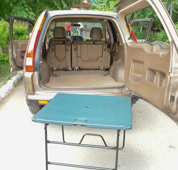 Honda crv built in picnic table #2