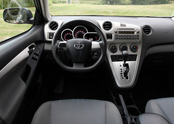 2012 Toyota Matrix interior