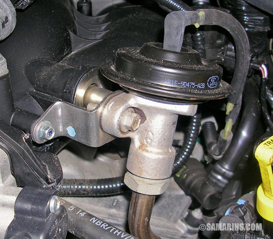 2000 Ford focus sticking exhaust valve #5
