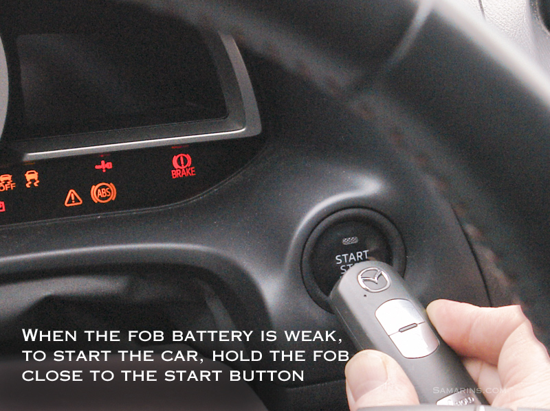Why a car won't start when you push the Start button?