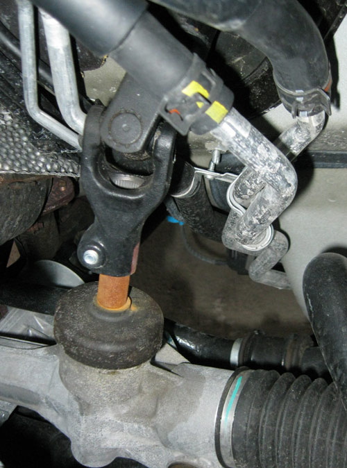 Steering shaft u-joint coupling fuse box subaru impreza 2001 