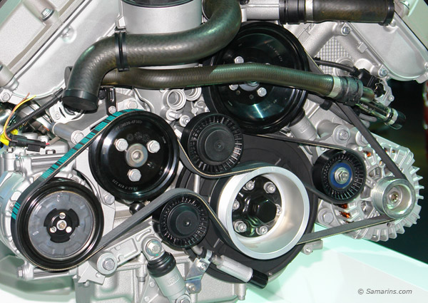 Serpentine belt, tensioner: problems, signs of wear, when to replace, noises